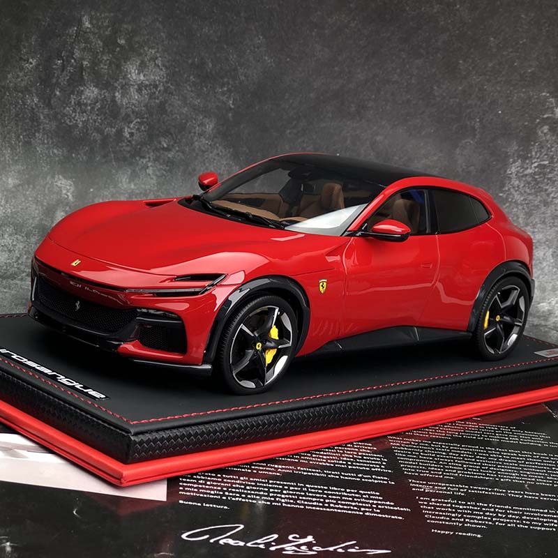 沙沙汽车模型 MR 1:18法拉利Purosangue V12 SUV树脂收藏品摆件 - 图3