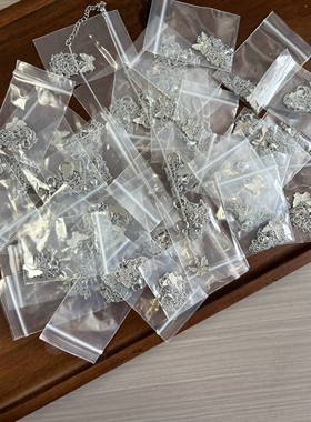 bm风精致小蝴蝶流苏项链圆圈choker高级感时髦锁骨链女新款bm平替