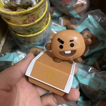 (single product) Korean McDonalds toy collection bulletproof juvenile group toy swing paparazzi bt21