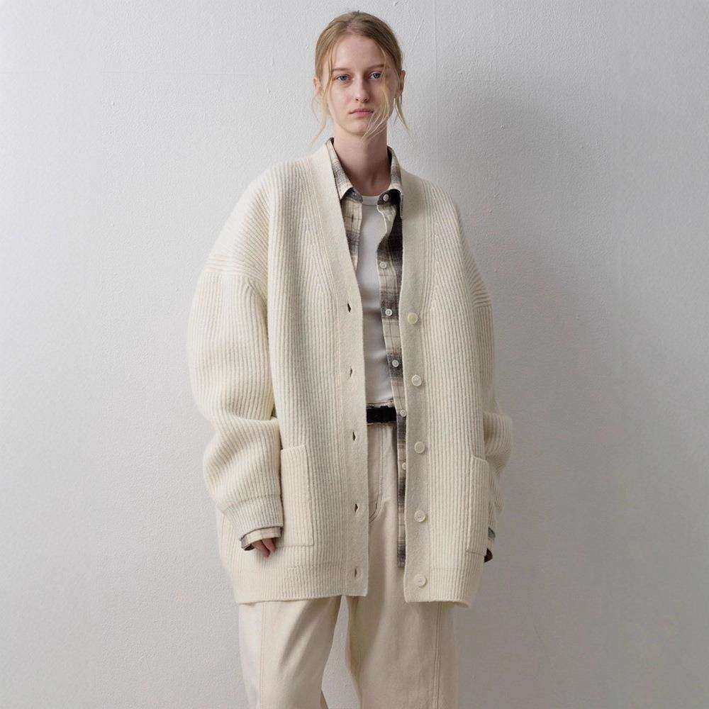 【现货】Rouje Life羊毛毛衣女新款极简百搭慵懒设计感中长款外套,淘宝优惠券,粉丝福利购,淘宝优惠卷