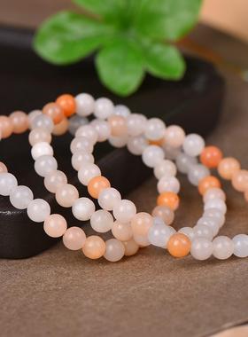 手链金丝玉糖果色金丝玉手链6mm