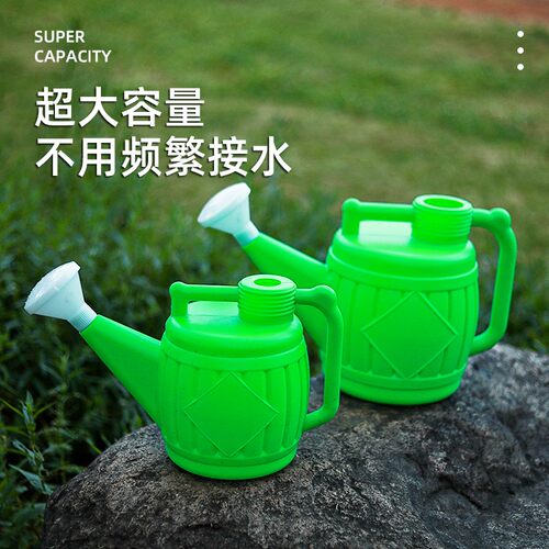 加厚浇花喷壶家用浇水壶花洒壶园艺浇菜洒水壶塑料浇花壶浇花水壶 - 图2