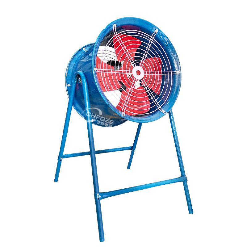 700mm轴流风机SF7-4 3KW 380V岗位脚架工业排风扇换气扇散热风机 - 图3