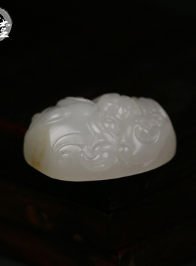 戒面貔貅兽面戒指镶嵌