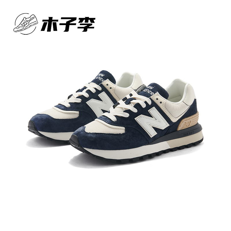 New Balance NB 正品24新款男鞋女鞋缓震休闲鞋运动鞋U574LGBB/T1 - 图0