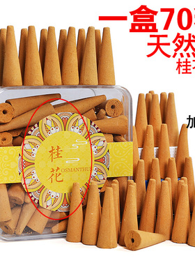 倒流香粒70粒锥形卧室安神塔香