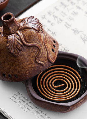 新款【南瓜】种瓜得瓜盘香炉