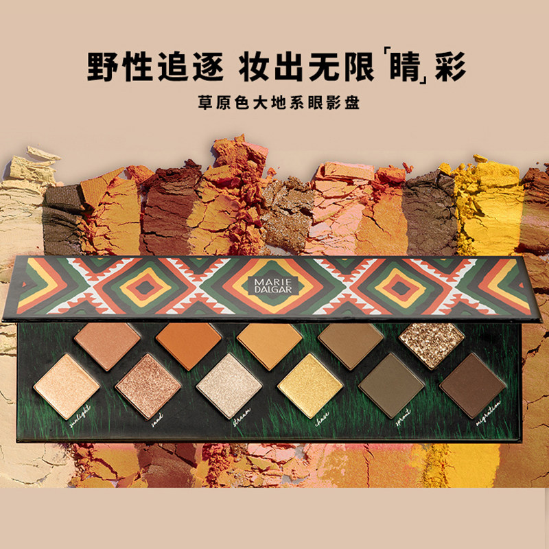 玛丽黛佳网红ins超火哑光色眼影盘 润千鸿化妆品眼影