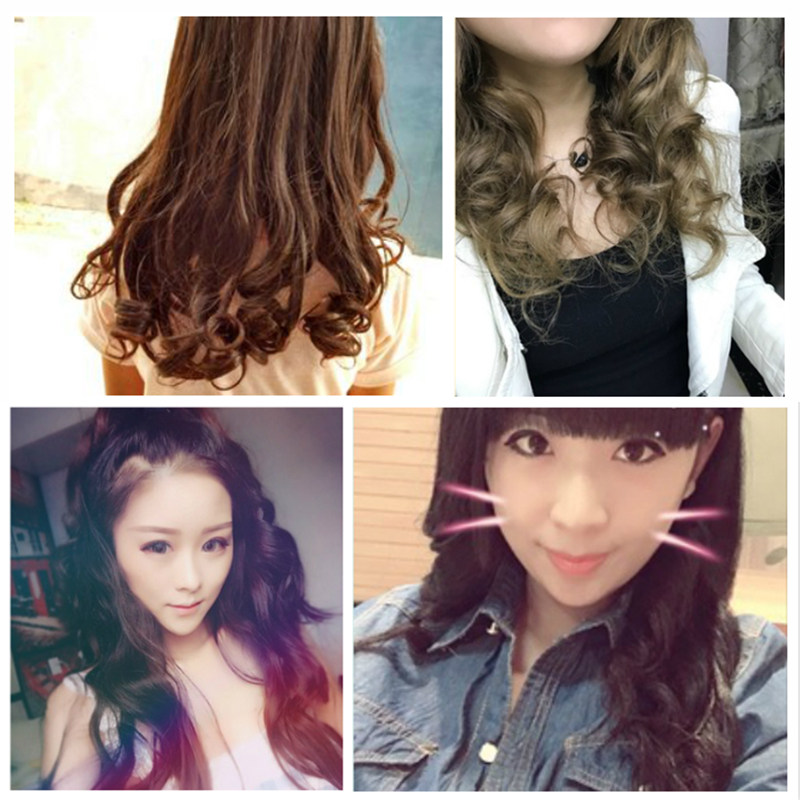 日本睡眠卷发筒神器波浪海绵卷发棒 三千海珍珠发饰