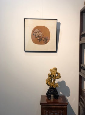 二玄社花鸟系列挂框清雅复制品