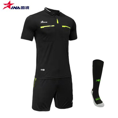 Inlang Football Referee Suits Suit Short Sleeve IN6900 Professional Superreferee Clothes Football Referee Clothes