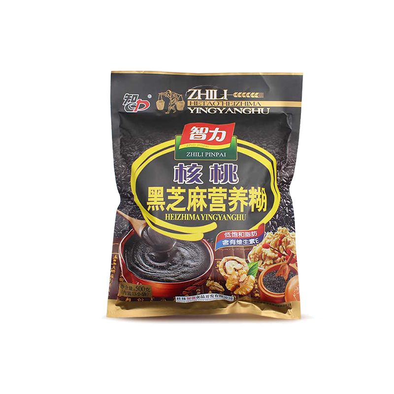 智力核桃黑芝麻糊700g500g小袋装含糖甜即食营养早餐健康冲饮食品 - 图3