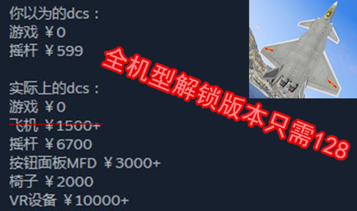 PC摇杆单机游戏全机型模组DLC免Steam数字战斗模拟世界DCS World