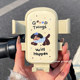 Cute electric car mobile phone navigation fixed bracket