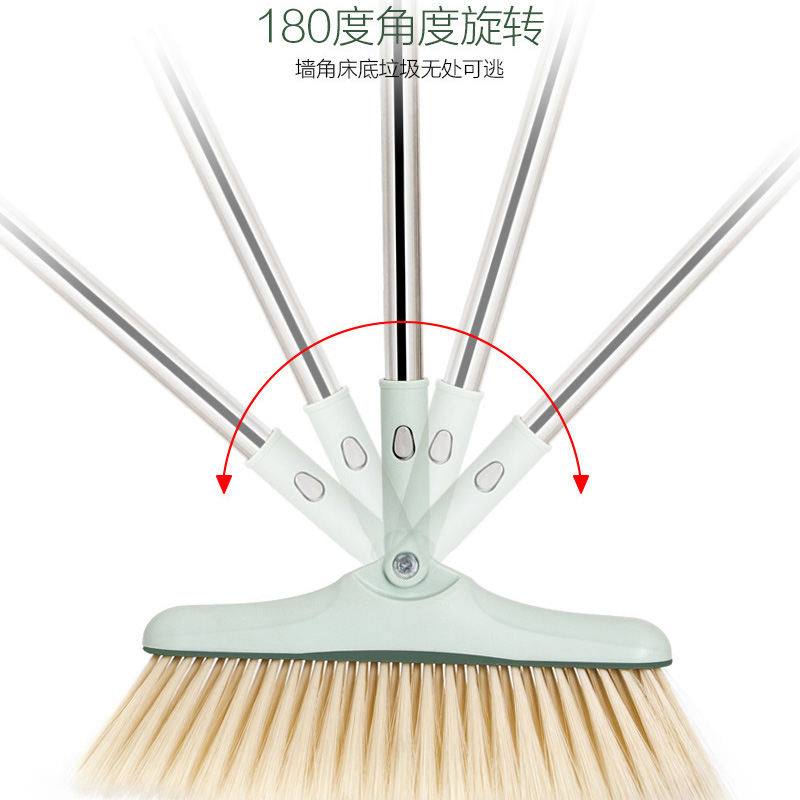 尚品格尚旗舰店扫把簸箕套装组合家用软毛笤帚刮水器地刮卫生间神器扫地单个扫帚1