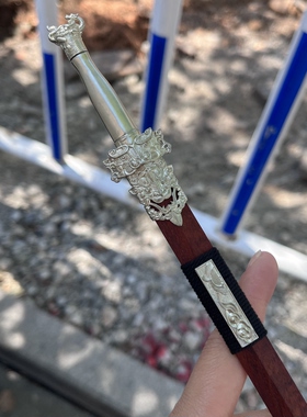 龙泉微兵器迷你小兵器汉剑茶针茶具摆件收藏把玩工艺品摆件