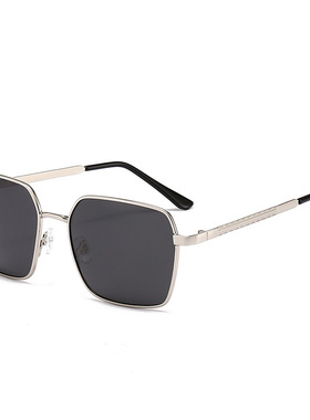 2025夏季新款偏光太阳镜开车金属黑色眼镜遮阳防晒钓鱼墨镜户外