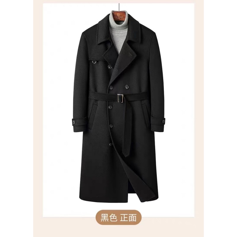裁剪纸样1030款男士长款双面羊绒呢子大衣DIY1:1打版服装剪裁图纸,淘宝优惠券,粉丝福利购,淘宝优惠卷