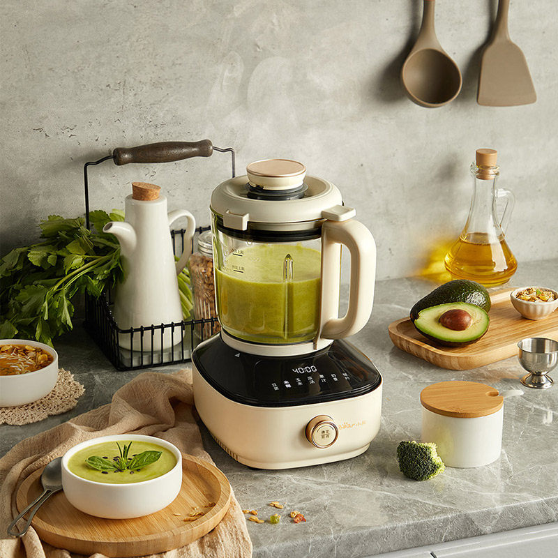 小熊低音破壁机家用全自动豆浆机 小熊电器破壁机