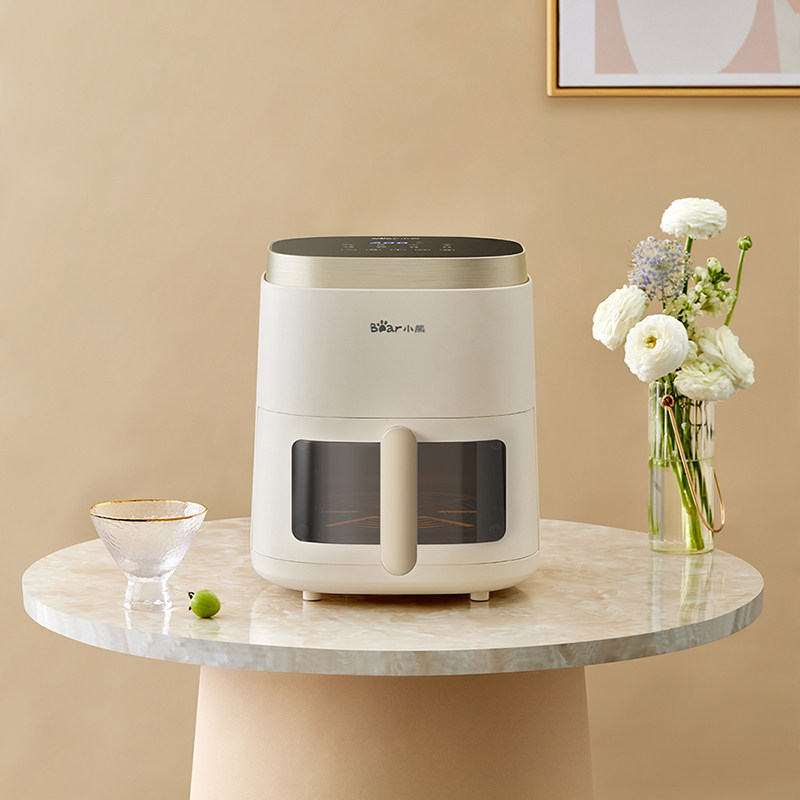 小熊智能空气炸锅家用可视新款烤箱 小熊电器空气炸锅