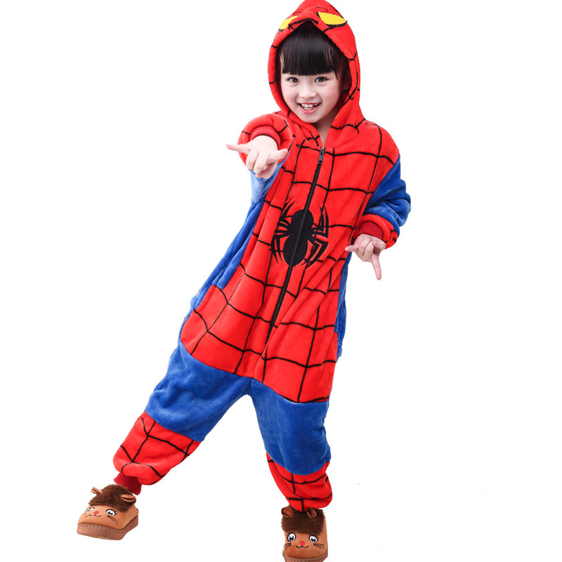 儿童连体女童恐龙卡通珊瑚绒睡衣 zakle星订制睡衣/家居服套装