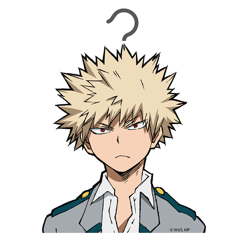 我的英雄学院 宅电舍正版我的英雄学院动漫衣挂绿谷出久爆豪胜己轰焦冻纸衣架 图片价格品牌报价 原仓数据