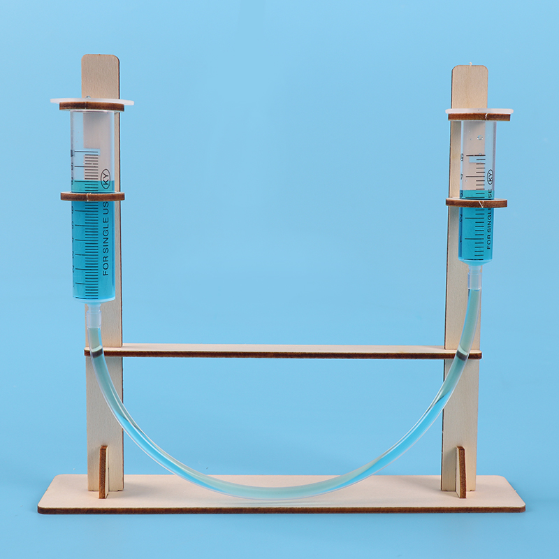 小学生科学实验材料包diy水平导管仪儿童科技小制作小发明连通器-图0