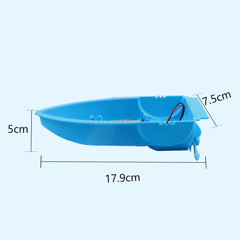 DIY明轮船电动船快艇中小学益智科技手工小制作轮船模型器材料包 - 图2