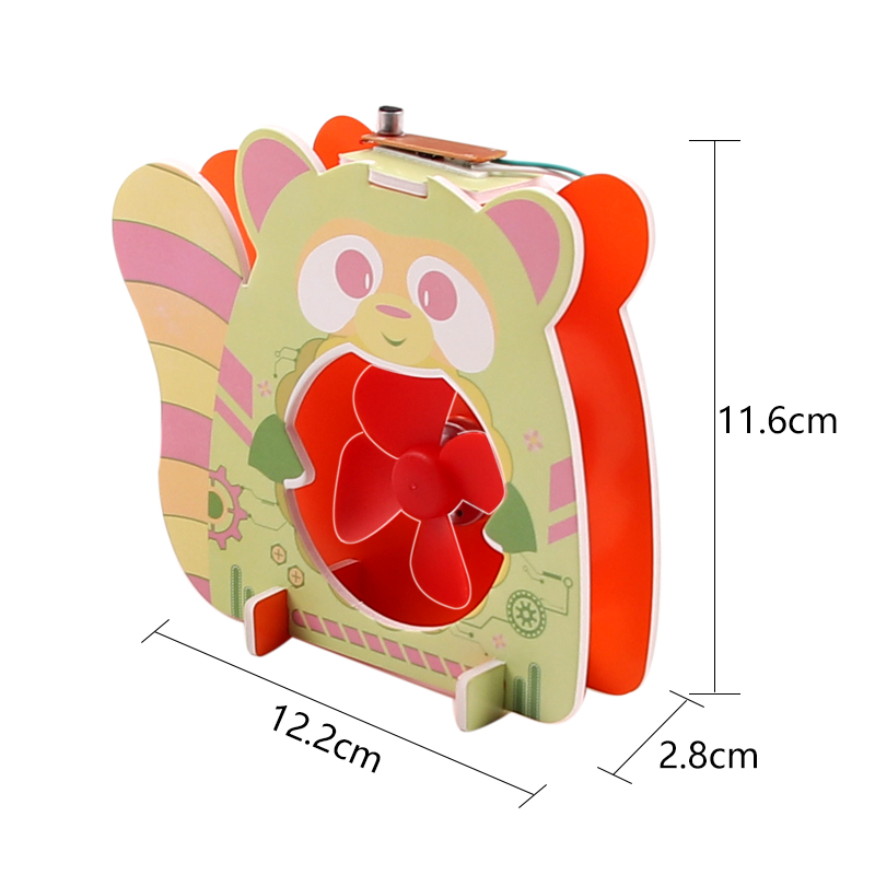手工diy电动声控电风扇科技制作小发明物理小学生科学实验材料包-图0