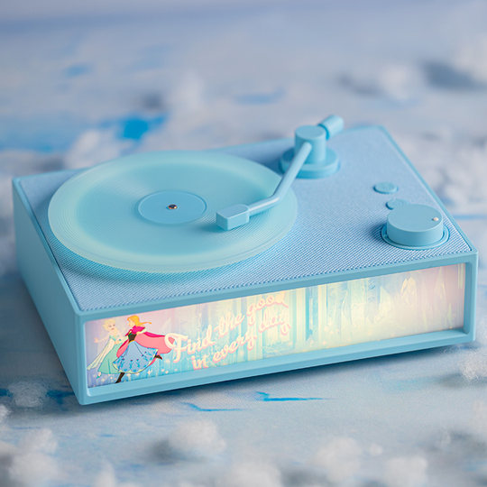 儿童艾莎小公主香薰蓝牙音响音乐盒八音盒高级可旋转女孩生日礼物