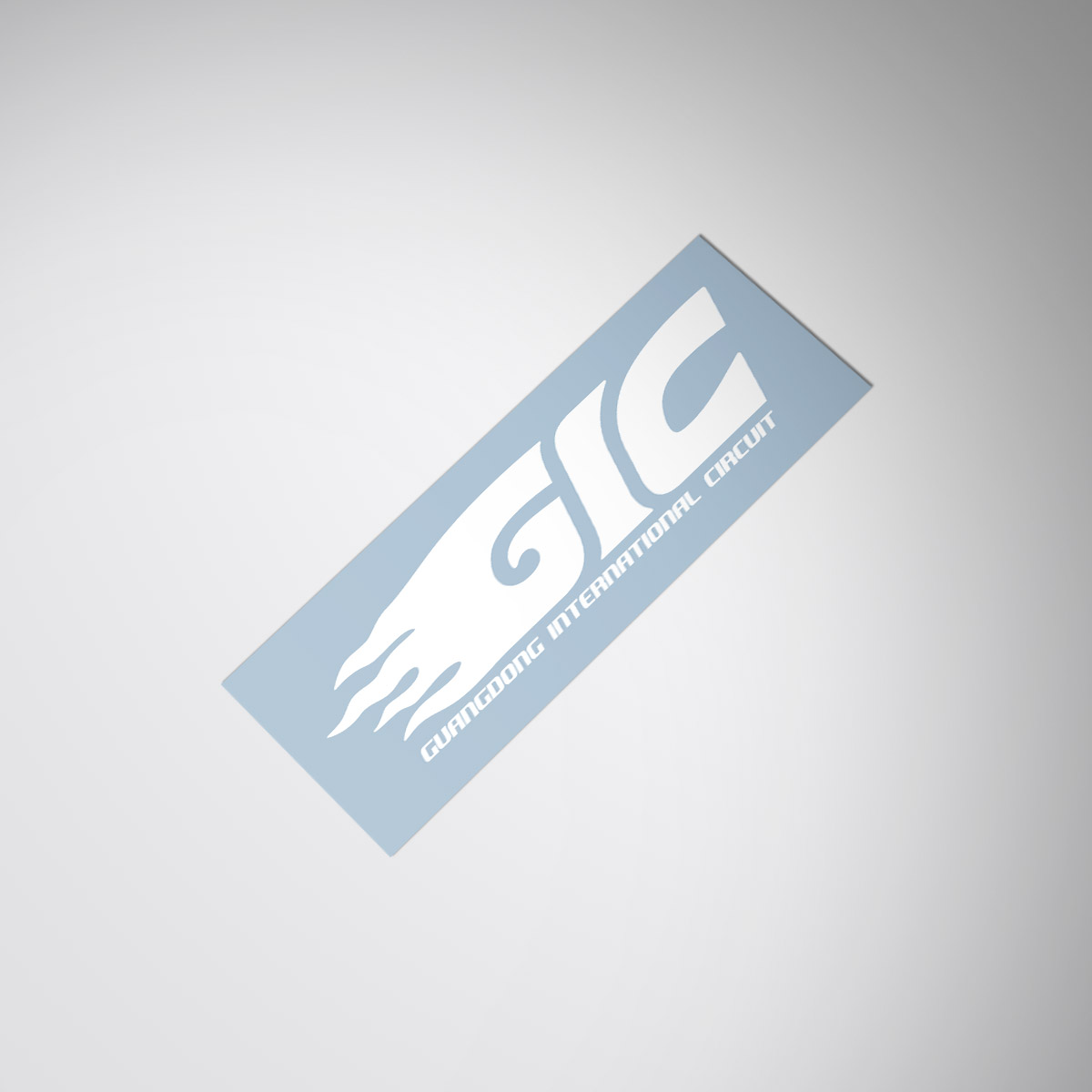 适用于GIC LOGO mark decal广东国际赛车场标志车贴纸赛事车贴花