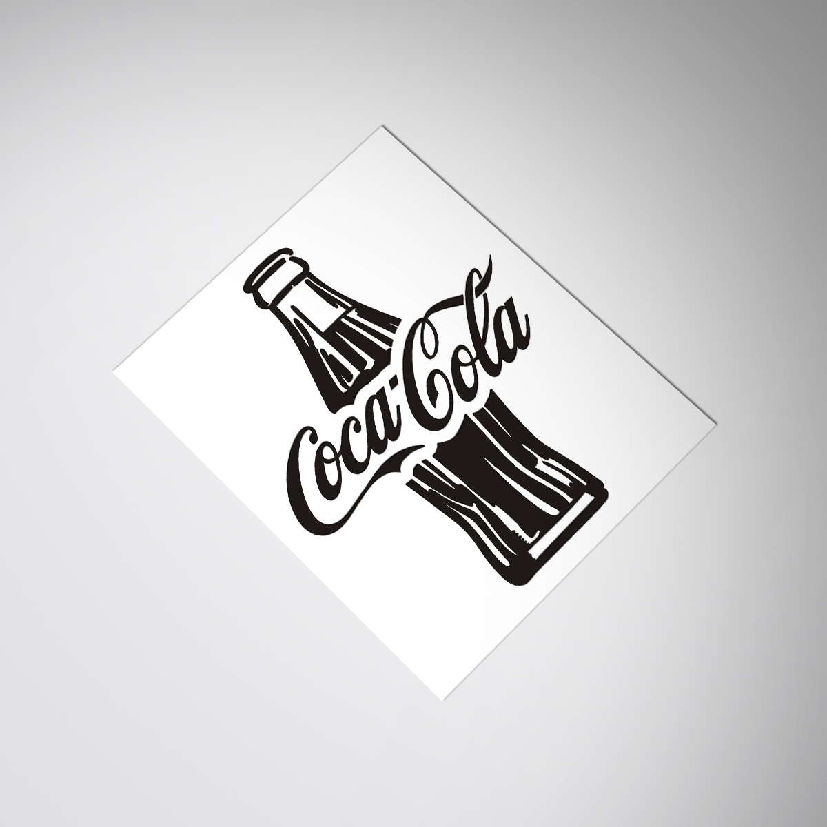 适用于cocacola decal sticker可口可乐标识车身玻璃JDM车贴纸