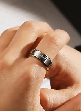 CK戒指情侣对戒满天星女时尚轻奢