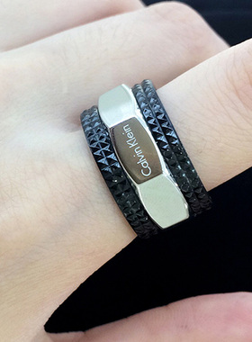 【清仓款】ck戒指男设计