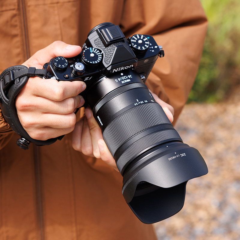 JJC 适用尼康Z 24-120mm f/4 S/Z 28-400mm f/4-8 VR镜头遮光罩 Z50II Z72 Z63 Z8相机保护配件 替代HB-102 - 图3