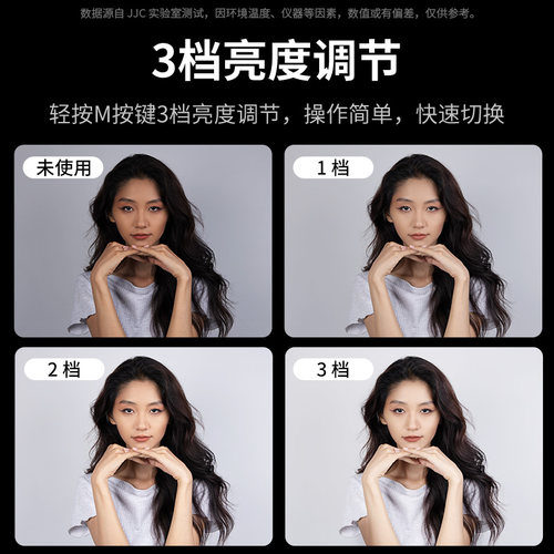 JJC 适用大疆Pocket3磁吸补光灯dji pocket 3灵眸运动相机磁吸打光灯配件Vlog拍摄神器便携式迷你口袋灯 - 图0