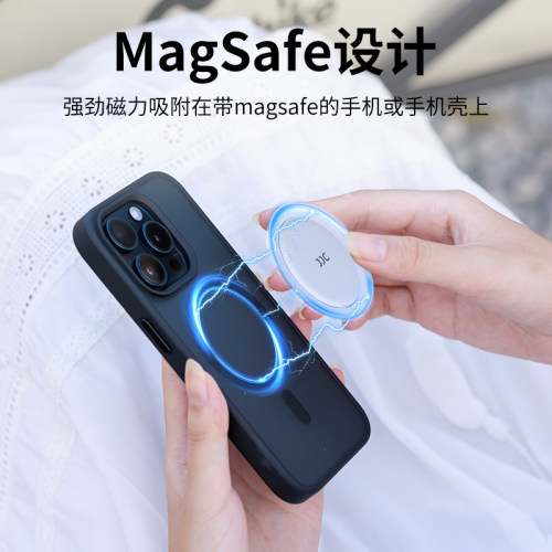 JJC 手机自拍镜MagSafe磁吸Vlog自拍适用苹果17/16网红直播拍照镜子神器后置高清摄像反光镜配件女友礼物 - 图0