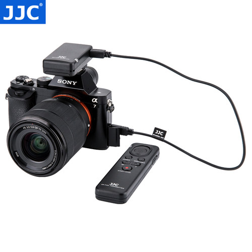 JJC 适用索尼RM-VPR1无线遥控器RX10M5 A6000 A7M4 A7III A6600 A7R4A A7R5 黑卡7 A6400 A9M3 A7R3A快门线 - 图0