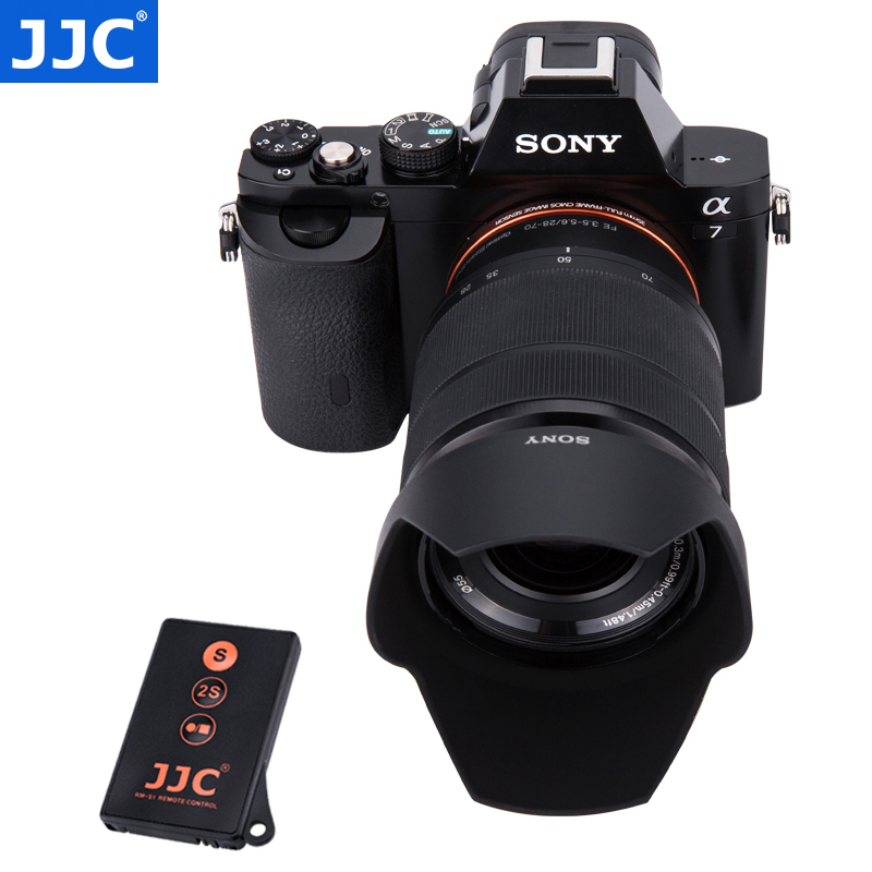 JJC 适用索尼微单A7M3 a6000 A6500 A7R3 A7SIII A9II  A7R2A6600 A7RM4 A7III A6400 A6300自拍无线遥控器 - 图1