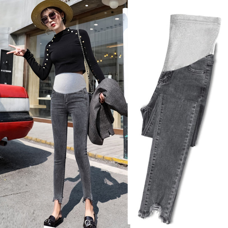 时尚小脚外穿加绒加厚潮妈孕妇裤子 熠饰母婴孕妇打底裤