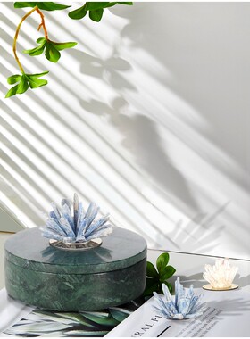 首饰收纳盒纸巾盒香薰烛杯摆件