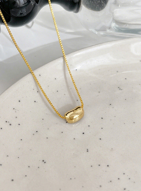 金色项链女士轻奢小众
