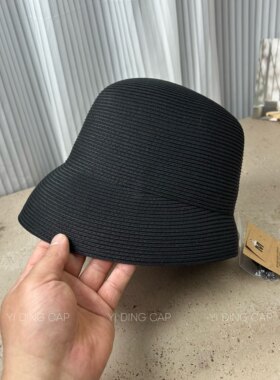 日系纯色防晒可折叠渔夫帽女夏