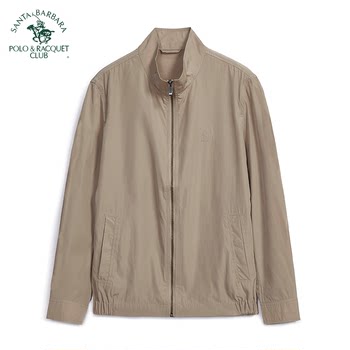 St. Paul's Men's Stand Collar Single Jacket Men's Thin Jacket Versatile Loose Casual Spring and Summer Top