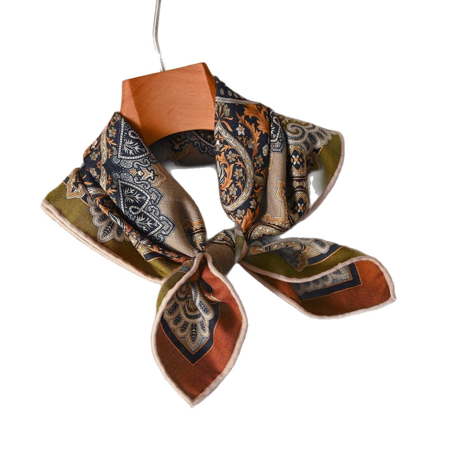 真丝羊毛丝巾女士系脖高级感丝毛小方巾围巾薄护颈老钱风披肩围脖,淘宝优惠券,粉丝福利购,淘宝优惠卷