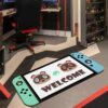 Gaming room home bedroom gaming style imitation cashmere
