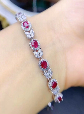 豪华925手链空托原创设计首饰