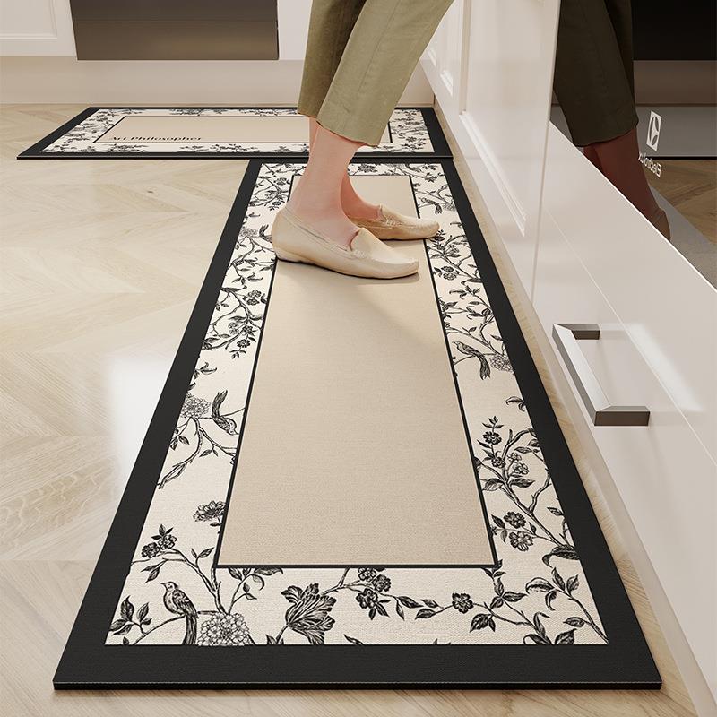 Long Kitchen Mat Bath Carpet Floor Mat Doormat Absorbent Rug - 图0