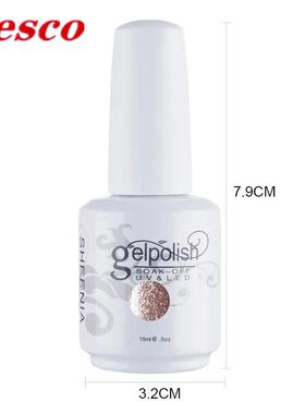 15ml Nail Polish set Transp  Base And Top Coat Gel UV 指甲油