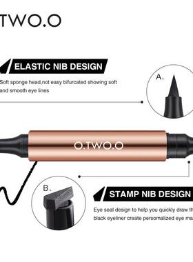 魅惑猫眼印章眼线笔 black Charming cats eye stamp eyeliner
